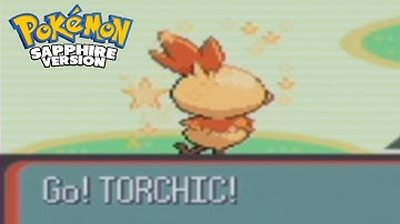 Shiny Torchic after 1800 Soft Resets! | Pokemon Sapphire