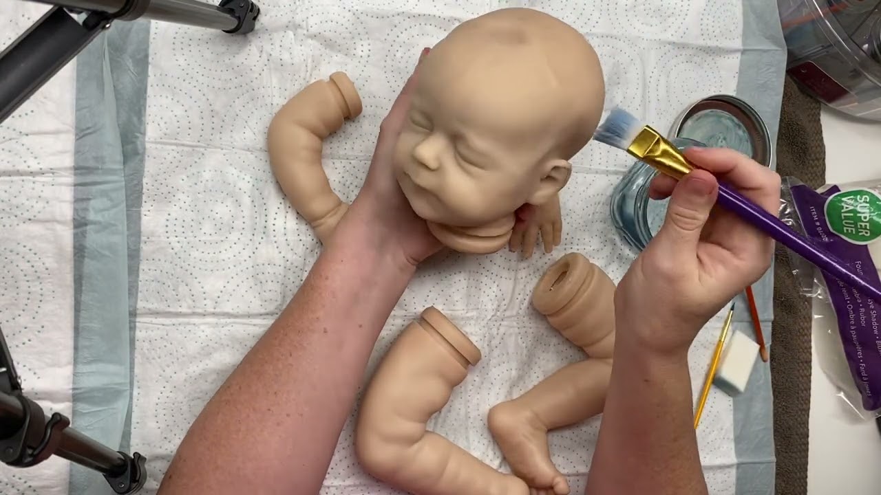 Reborn Makeover Amelia: Part 3: Blue Undertones and Veins.