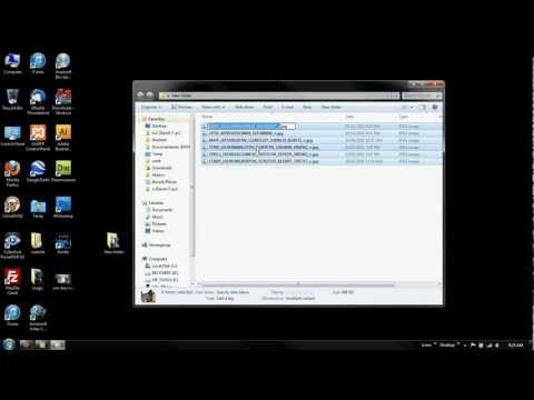 Use a keyboard shortcut to rename a batch of files!