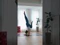 Yoga Transitions: From Split to Handstand! 🔥 #yoga #shorts #yogaflow