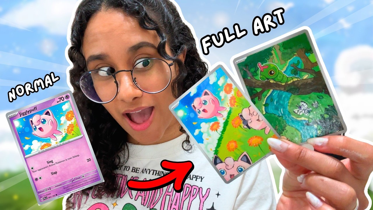 TRASFORMEI MAIS CARTAS COMUNS EM FULL ART!!