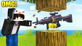 Minecraft, But Drops Are Mega Guns... Ft.@mrppsychoo screenshot 2