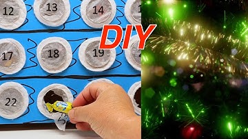How to make sweet advent calendar Christmas Art and Craft Ideas Handicraft