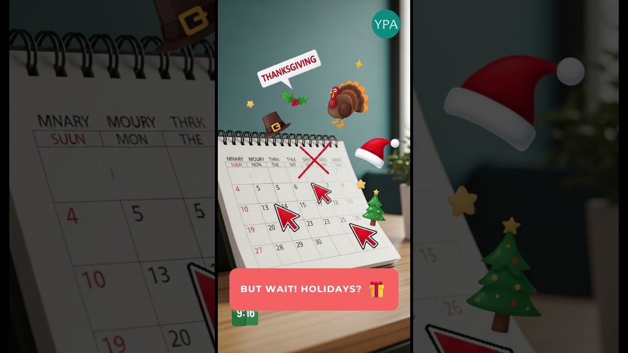 Skip Weekends & Holidays? WORKDAY Formula SECRETS! 📅🚫🏖️ 