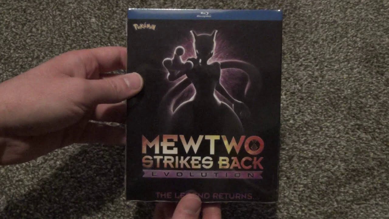 Pokemon the Movie Mewtwo Strikes Back Evolution Blu-ray