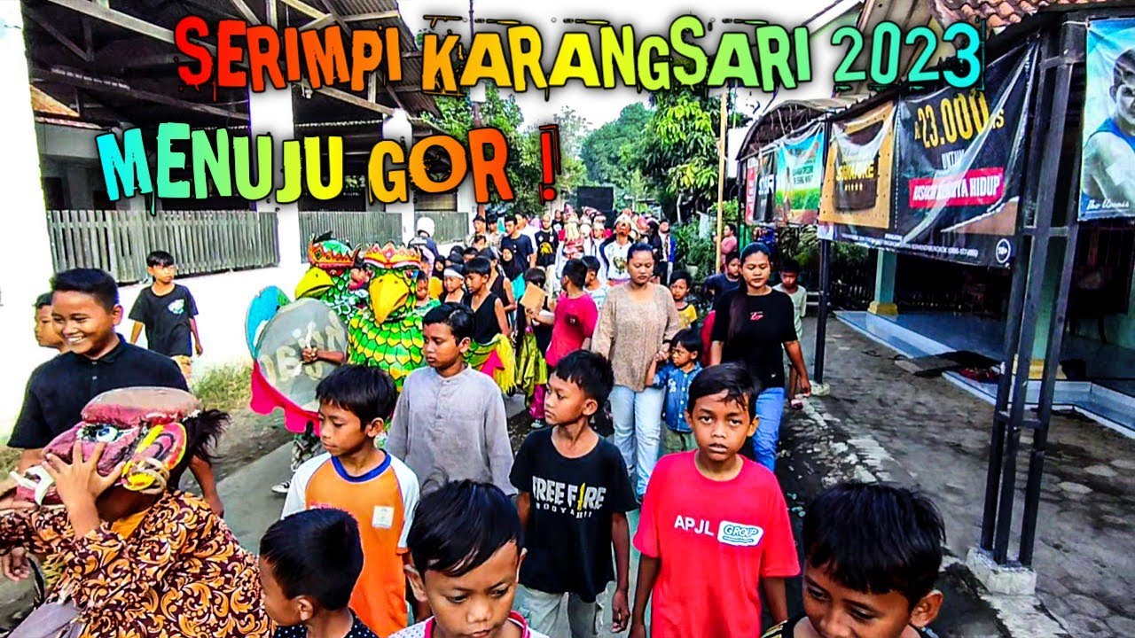 Menuju Gor Karangsari❗Serimpi Karangsari 2023