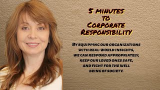 Motivational Speaker; Sabrina Stratford - Corporate Responsibility.