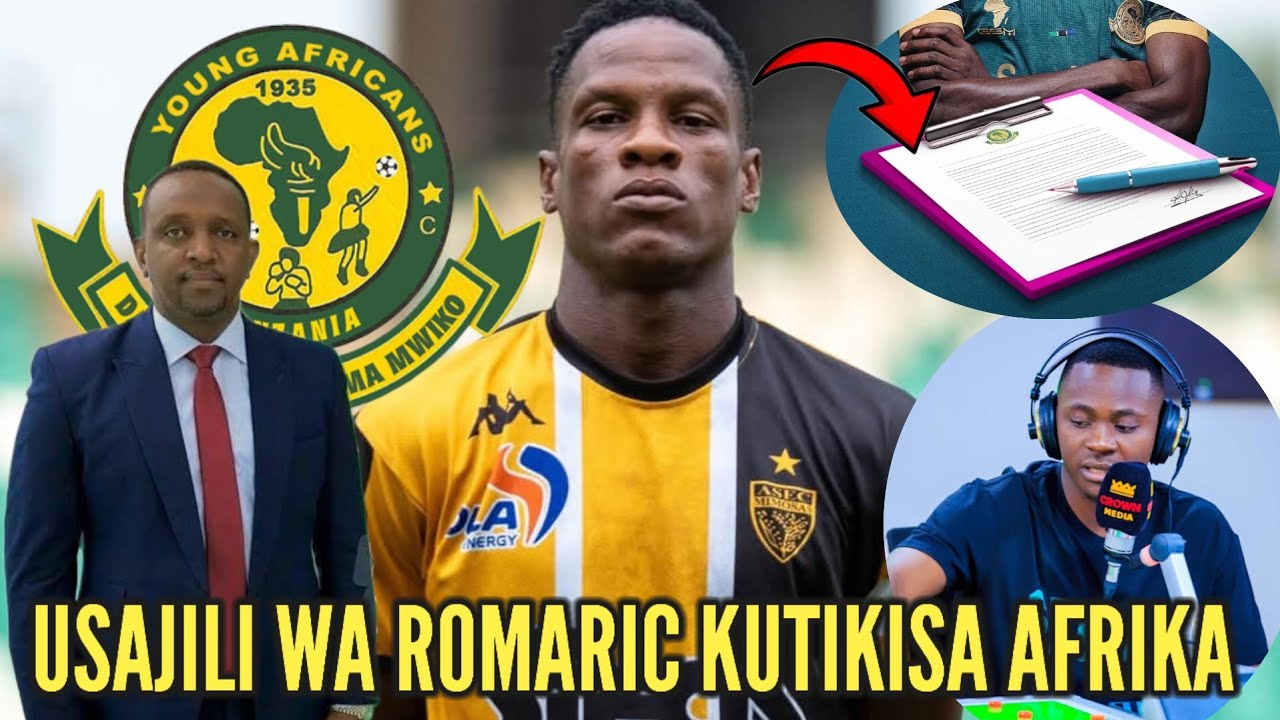 WINGA ROMARIC WA ASEC USAJILI MPYA YANGA! NI MPANZU 6 KIBU 7 ANAJUA BOLI BALAA!...