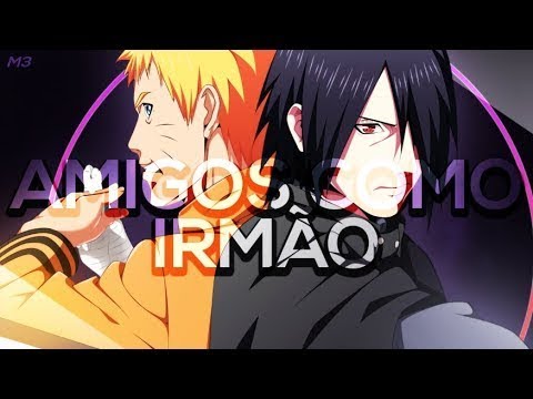 Rap do (Naruto e Sasuke) | Amigos como irmãos | ft. KauzzMc