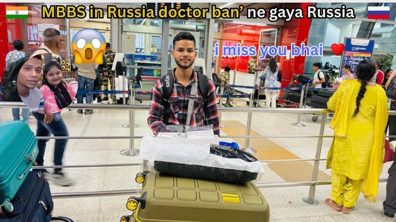 Mera Bhai Russia MBBS Padhne Gaya 🇷🇺 | Student Life in Russia | Study Abroad vlog