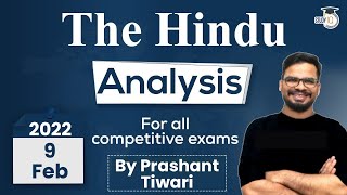 The Hindu Editorial Newspaper Analysis, Current Affairs for UPSC SSC IBPS, 09 February 2022