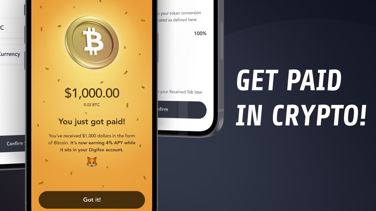 get paid by crypto