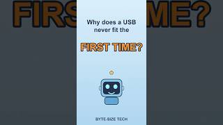 Why does a USB NEVER go in first try? 🔌 #Shorts