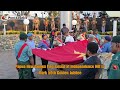 Papua New Guinea Flag raised at Independence Hill to Mark 50th Golden Jubilee 1