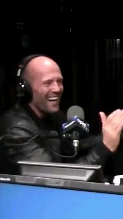 😂Hilarious Jason Statham Impression In Front of Him #godfrey #impression #shorts