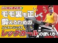 【ジム初心者】レッグカールでハムストリングスを鍛え抜くコツ教えます!【筋トレ】