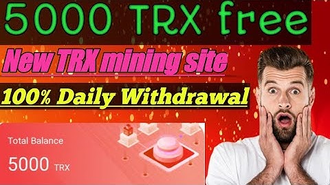 2022 Best Tron (TRX) Cloud Mining Site tronant.com , Real Demo