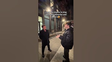 Thumbnail of Fan sings whistle meme to Josh Hutcherson! 😂