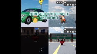 3 things to do in the Greenville winter update!