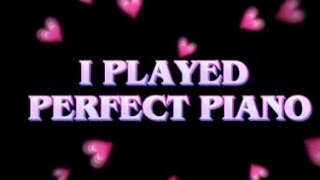 I PLAY THE APP CALLED "PERFECT PIANO" screenshot 4