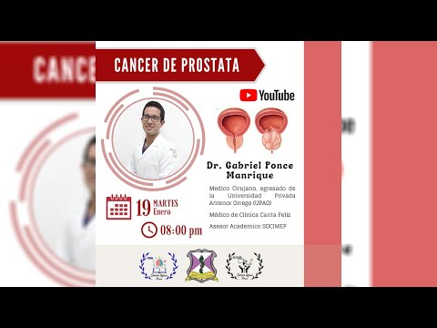 CANCER DE PROSTATA - DR GABRIEL PONCE MANRIQUE