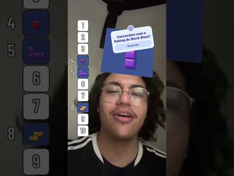 Concordam com o Raking do Block Blast? #blockblast