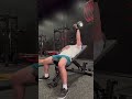 Incline SA DB Bench Press