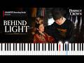 [Perfect Crown OST] 'Behind Light' Piano Tutorial + Sheet Music (Original + Easy Key)