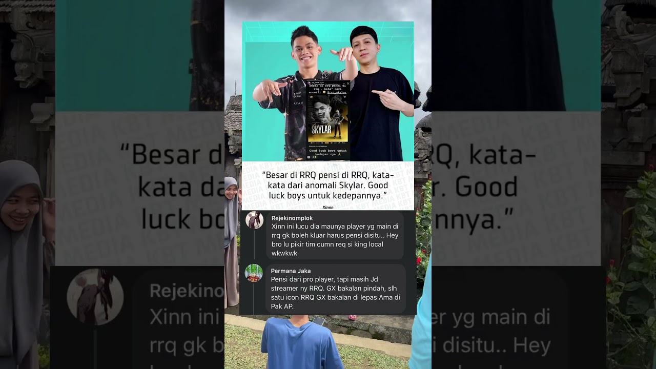 SKYLAR KELUAR RRQ BANG XINNN JADI POTONG TYTD GA ?