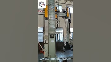 Tank shell polishing machine