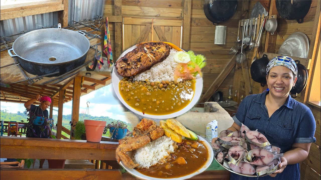 EL NUEVO FREGADERO Coge Vida Con Un Caldero. COMIDA TIPICA. La vida del campo