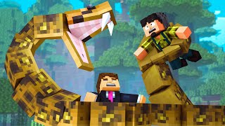 ANACONDA ME ATACOU NO MINECRAFT!! O FILME