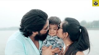 Yash Radhika Pandit's Sweet Moments With Son Yatharv | Ayra Yash Brother | Yash Son Birthday Video