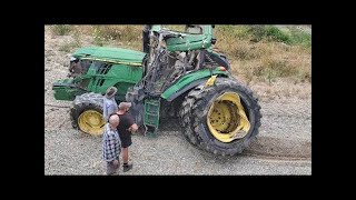 Tractor Fail Compilation 2023 , NEW Compilation - Tractor Crash and Idiot Driving.