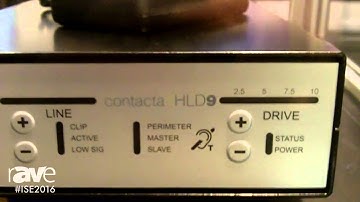ISE 2016: Contacta Shows the HLD9 Loop Driver