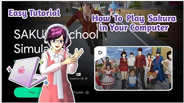 How to Install Sakura School Simulator in Your Computer | Easy Tutorial for Windows PC only 🥰🩷