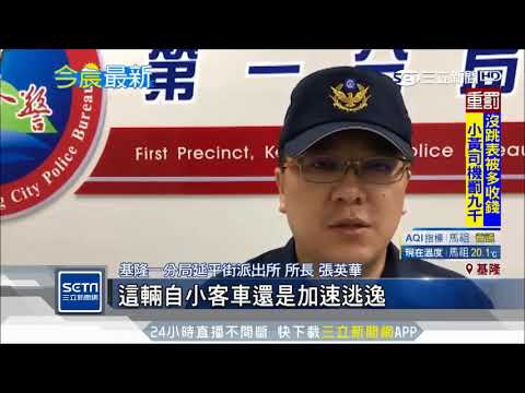 違停遭攔心虛逃逸　警廟口開槍追捕｜三立新聞台