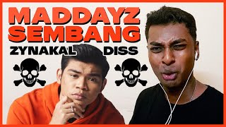 OUCHHHH! || Maddayz - Sembang (Zynakal Diss) [REACTION!!!!!]