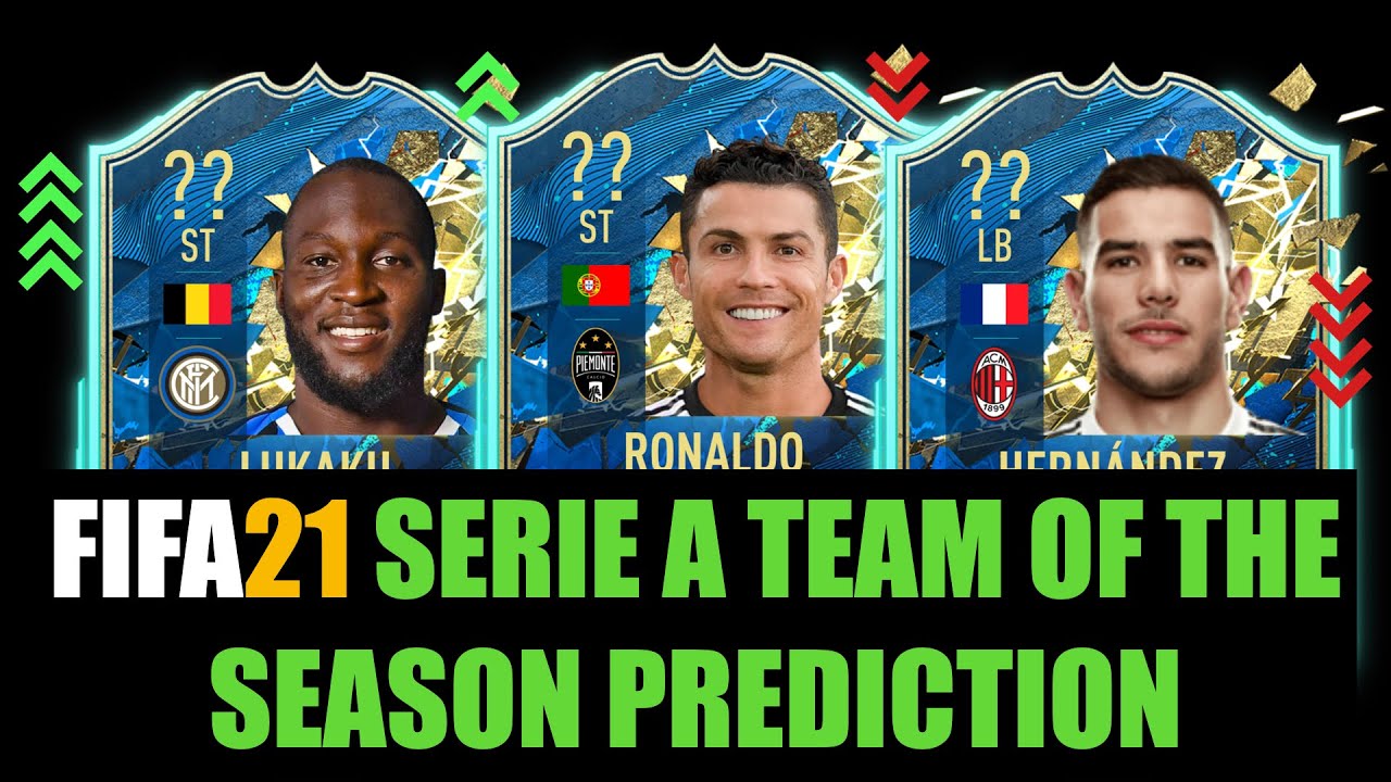 FIFA 21 | SERIE A TOTS PREDICTIONS | W/RONALDO, LUKAKU ...