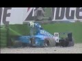 Formula 1 germany 2000  schumacher  fisichella  crash natural sound