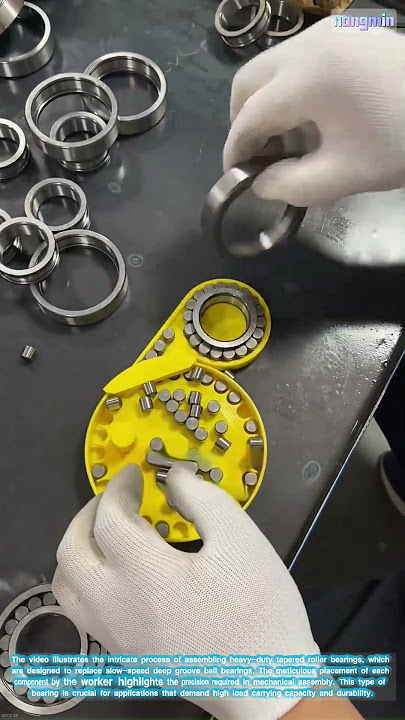 Precision in Bearing Assembly: Installing Heavy-Duty Tapered Roller Bearings