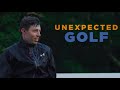 Hickories, blindfold &amp; extreme weather | Unexpected Golf Challenge