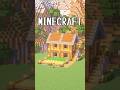 【マイクラ建築】サバイバルハウスを建築してみた #shorts #minecraft #マイクラ #マイクラ建築