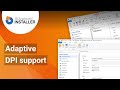 Adaptive DPI support