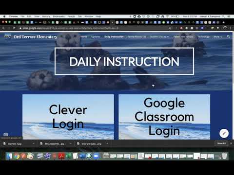 Ord Terrace Distance Learning Portal Introduction