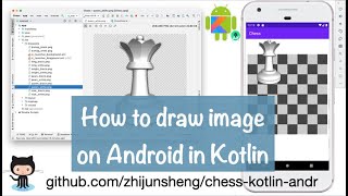 Android Chess 010: How to draw image on Android in Kotlin