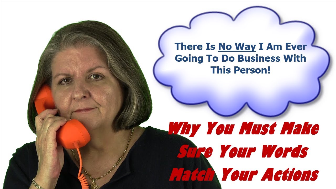 Don t Say One Thing And Do Another It Hurts Your Business YouTube Don t say one thing and do another it hurts your business youtube