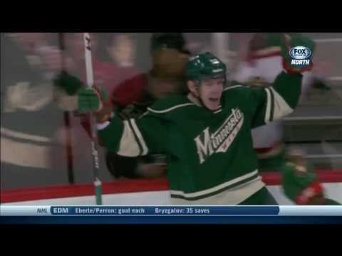 Erik Haula scores his first NHL goal