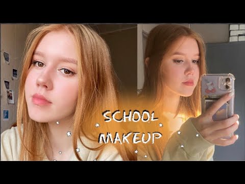 Макияж в школу 🎒👼🏻 back to school 🌟