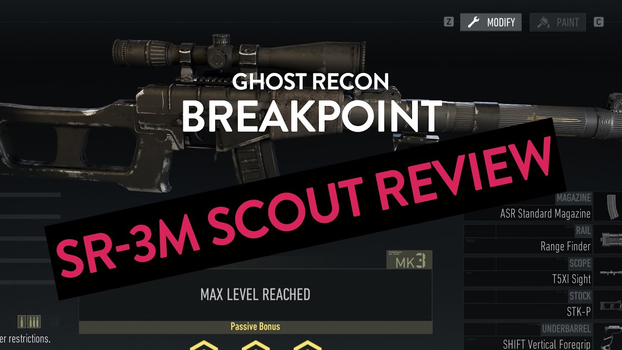 Ghost Recon Breakpoint SR 3M Scout Review YouTube ghost-recon-breakpoint-sr-3m-scout-review-youtube